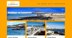 Desktop Screenshot of lanzarote.charcodelpalo.com